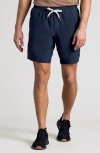 True Classic Active Quick Dry Shorts In Blue