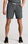 True Classic Active Quick Dry Shorts In Gray