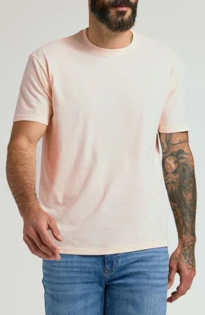 True Classic Classic Crewneck T-shirt In Coral Blush
