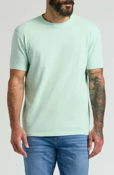 True Classic Classic Crewneck T-shirt In Heather Mist