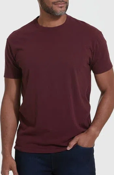 True Classic Classic Crewneck T-shirt In Mahogany