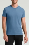 True Classic Classic Crewneck T-shirt In Blue