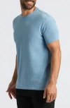 True Classic Classic Crewneck T-shirt In Blue