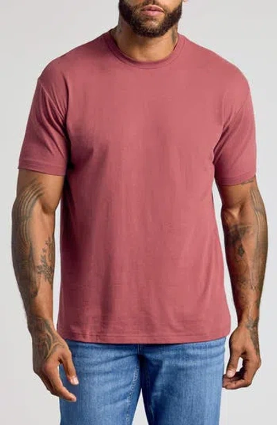 True Classic Classic Crewneck T-shirt In Rustic Apple