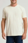 True Classic Classic Crewneck T-shirt In White