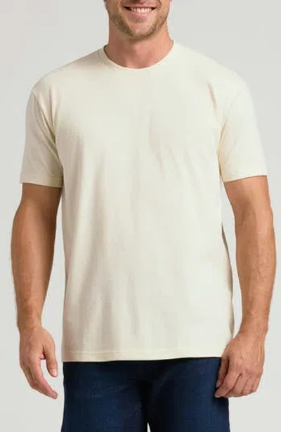 True Classic Classic Crewneck T-shirt In White