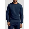 True Classic Fleece Crewneck Sweatshirt In Blue