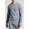 True Classic Fleece Crewneck Sweatshirt In Blue