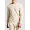 True Classic Fleece Crewneck Sweatshirt In Neutral