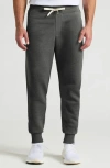 True Classic Fleece Joggers In Gray