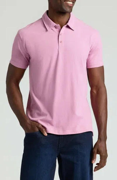 True Classic Polo In Heather Mauve