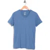 True Classic Short Sleeve V-neck T-shirt In Blue