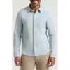 True Classic Stripe Stretch Oxford Performance Button-up Shirt