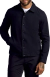 True Classic Water Repellent Coach's Jacket In Blue