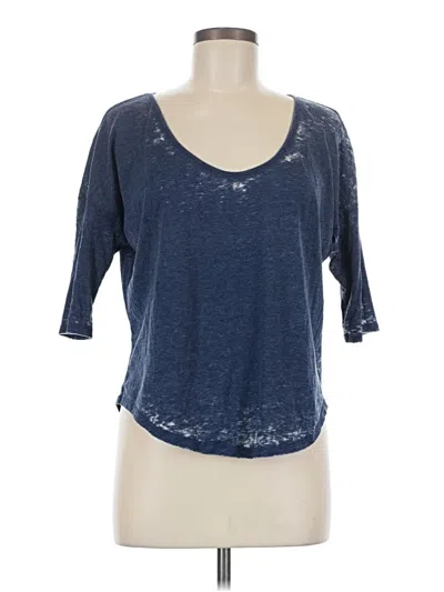 Pre-owned True Craft 3/4 Sleeve T-shirt In Blue