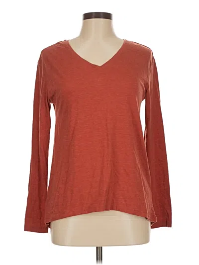Pre-owned True Craft 3/4 Sleeve T-shirt In Red