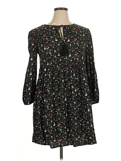 Pre-owned True Craft Casual Dress In Black
