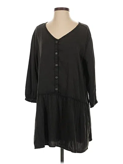 Pre-owned True Craft Casual Dress In Black