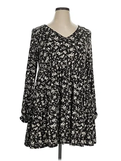 Pre-owned True Craft Casual Dress In Black