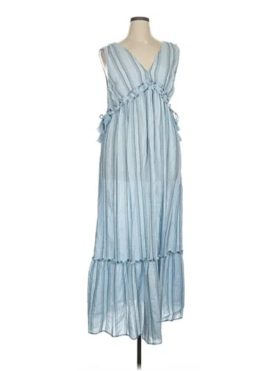 Pre-owned True Craft Casual Dress In Blue