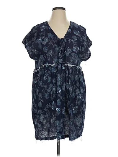 Pre-owned True Craft Casual Dress In Blue