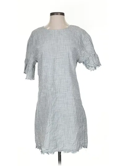 Pre-owned True Craft Casual Dress In Gray