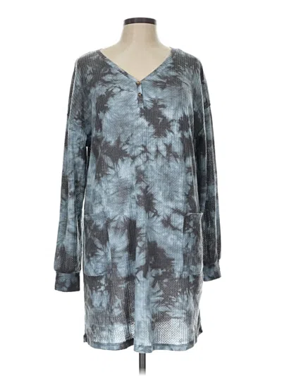 Pre-owned True Craft Casual Dress In Gray
