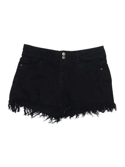 Pre-owned True Craft Denim Shorts In Black
