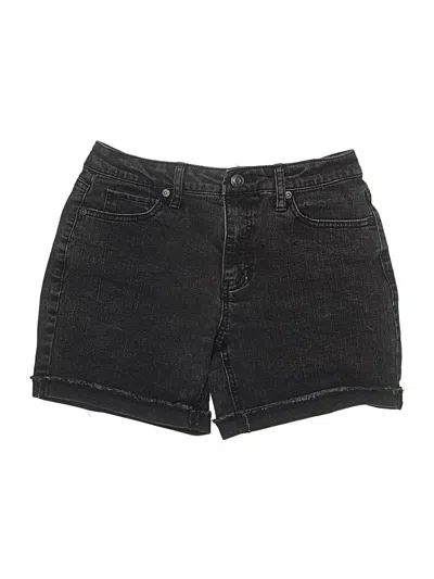 Pre-owned True Craft Denim Shorts In Black
