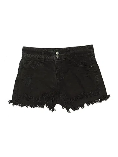 Pre-owned True Craft Denim Shorts In Black