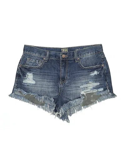 Pre-owned True Craft Denim Shorts In Blue