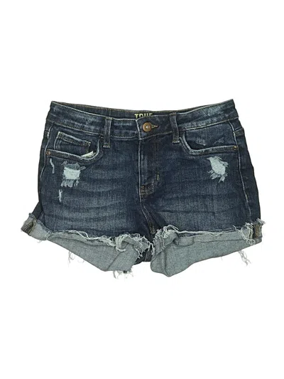 Pre-owned True Craft Denim Shorts In Blue