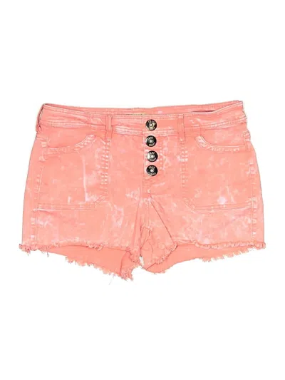 Pre-owned True Craft Denim Shorts In Pink