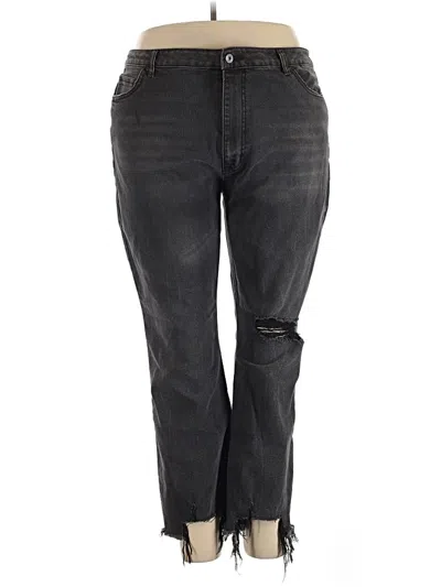 Pre-owned True Craft Jeans In Gray