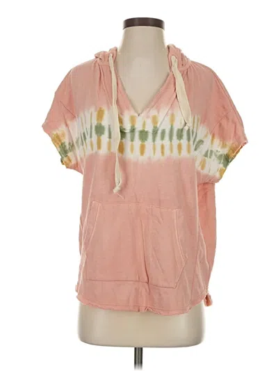 Pre-owned True Craft Poncho In Pink