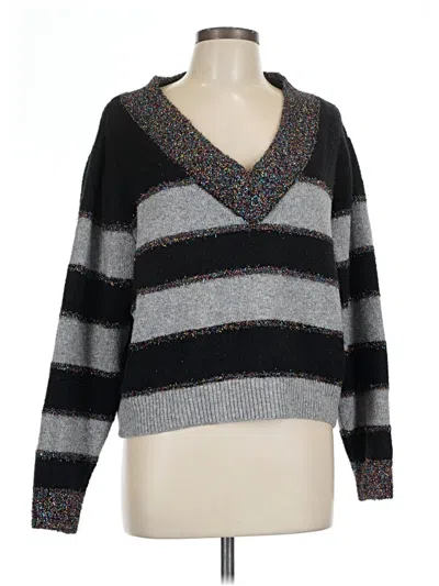 Pre-owned True Craft Pullover Sweater In Gray