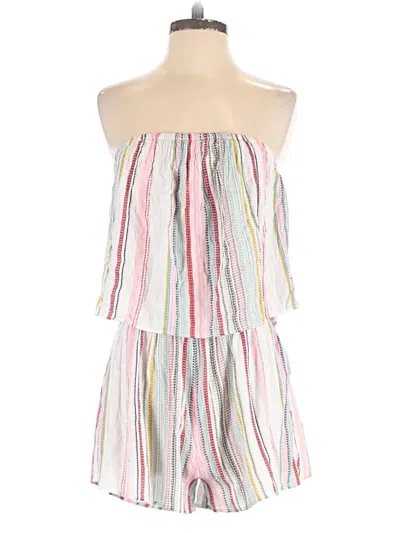 True Craft Romper In White