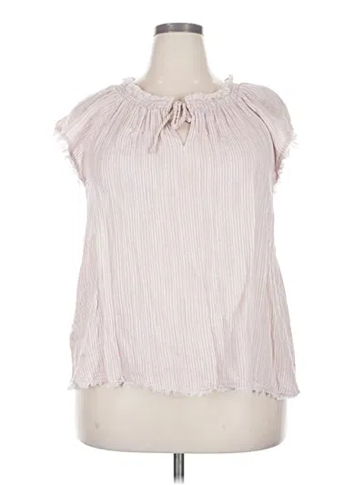 Pre-owned True Craft Sleeveless Blouse In Pink