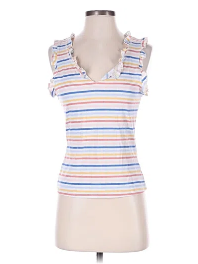 Pre-owned True Craft Sleeveless T-shirt In White