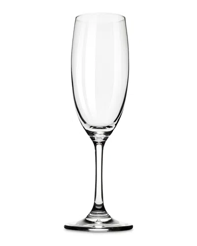 True Cuvze Set Of 4 Champagne Flutes In Transparent