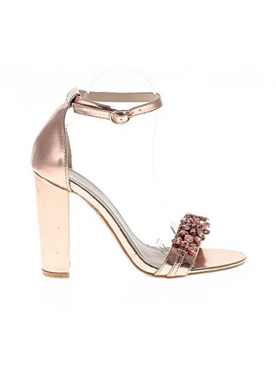 Pre-owned True Decadence Heels In Pink