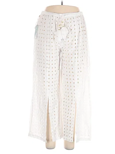 Pre-owned True Destinations Casual Pants In White