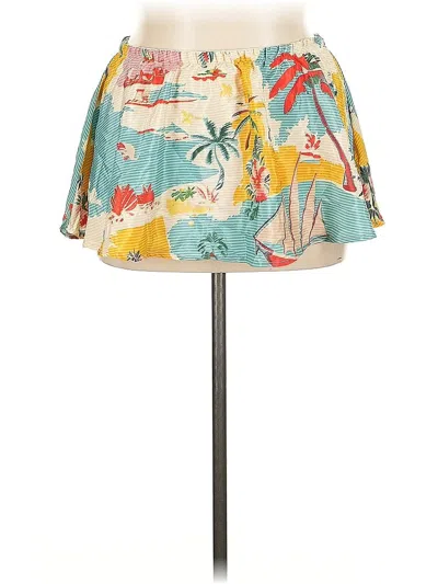 Pre-owned True Destinations Casual Skirt In Blue