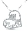 True Diamond 14k 0.12 Ct. Tw. Diamond Necklace