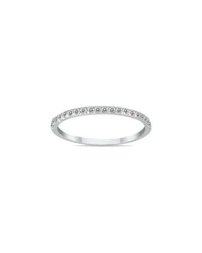 True Diamond 14k 0.20 Ct. Tw. Diamond Ring In Metallic