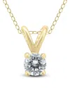 True Diamond 14k 0.23 Ct. Tw. Diamond Necklace