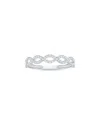 True Diamond 14k 0.25 Ct. Tw. Diamond Ring No Colo In White