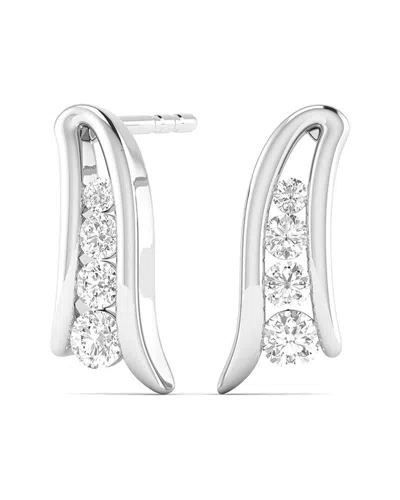 TRUE DIAMOND TRUE DIAMOND 14K 0.26 CT. TW. DIAMOND EARRINGS