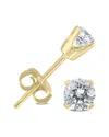 True Diamond 14k 0.37 Ct. Tw. Diamond Studs In Multi