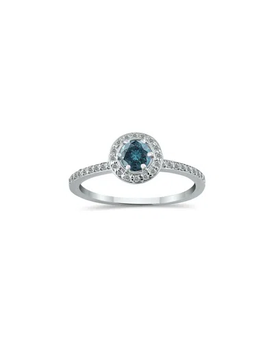 True Diamond 14k 0.45 Ct. Tw. Diamond Ring In Metallic